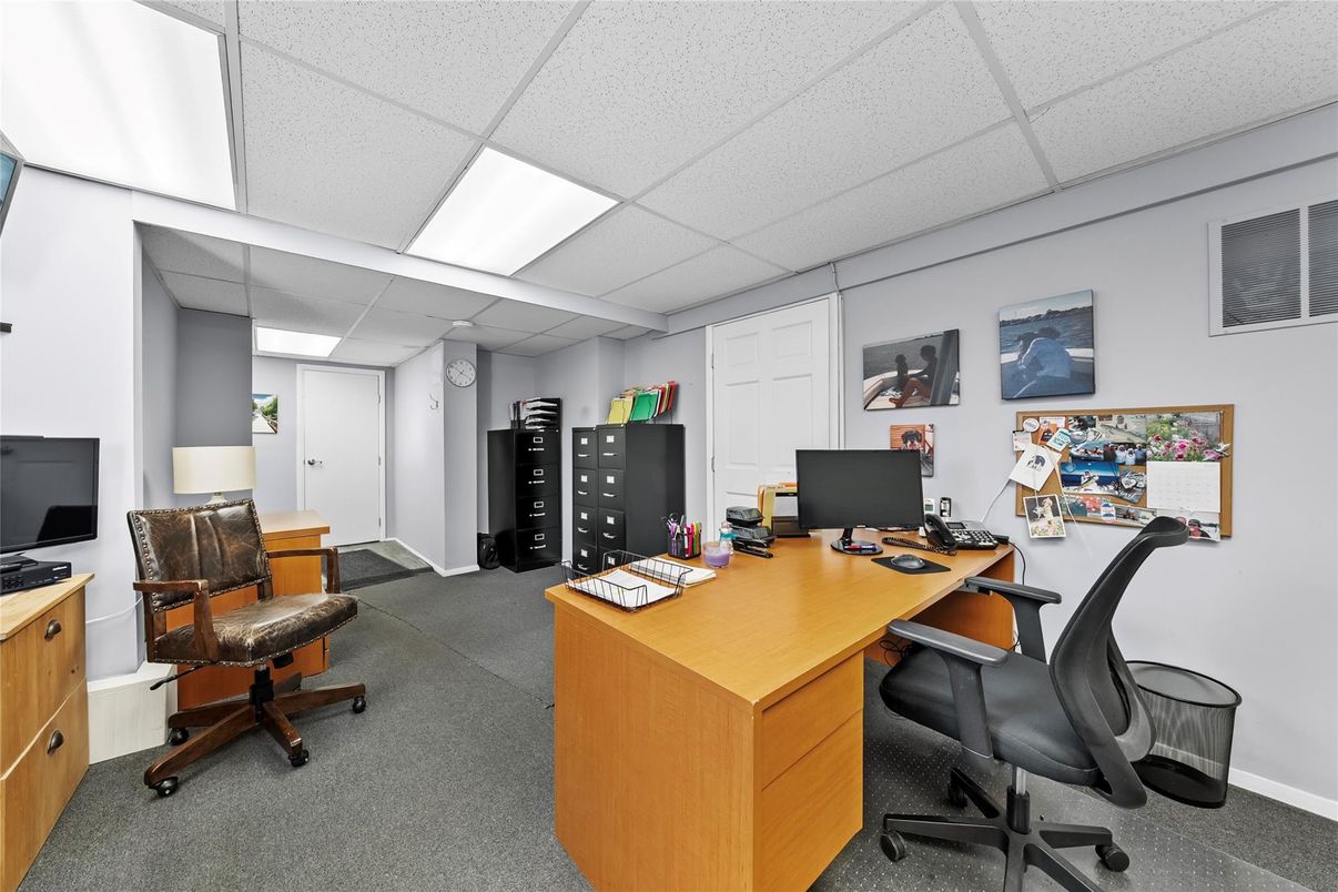 Home Office, Interior, Recessed Lighting