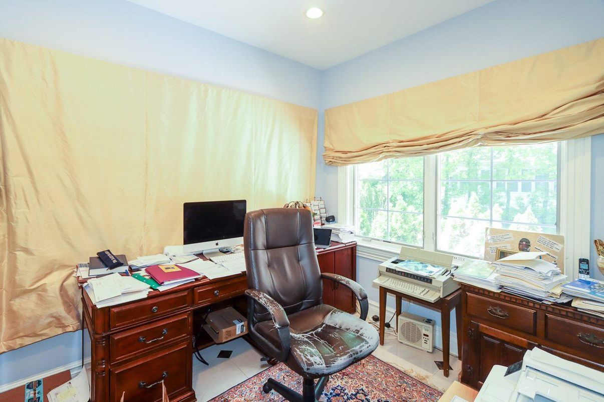 Home Office, Interior, Recessed Lighting