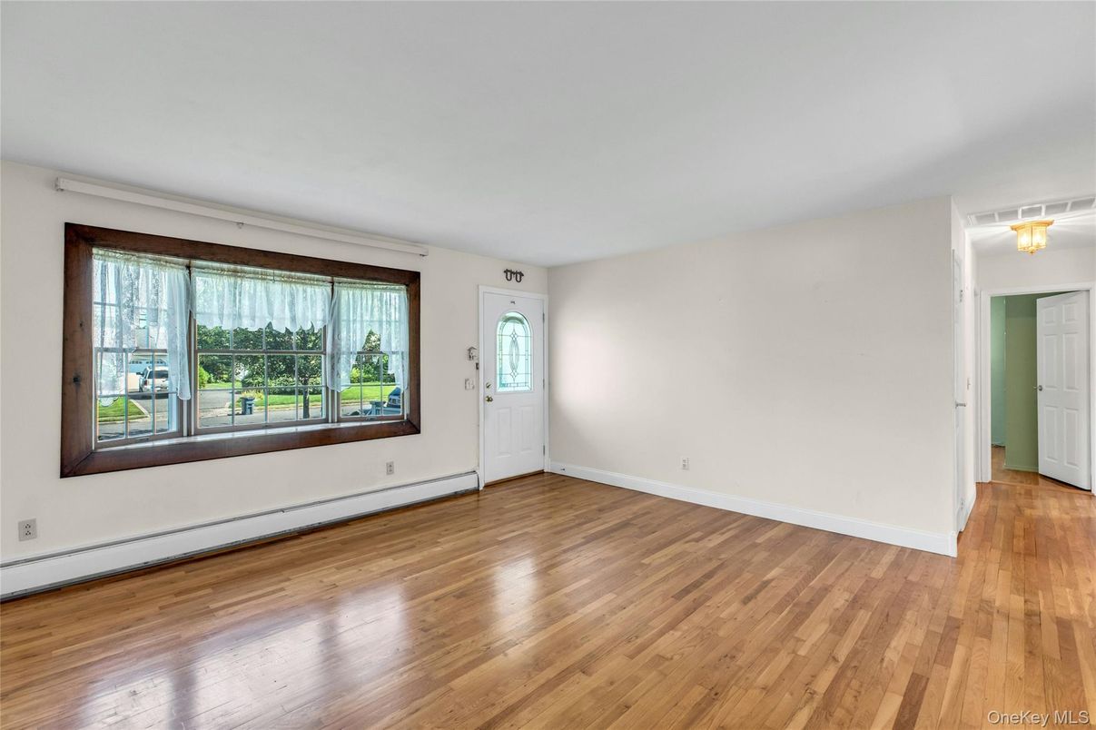 Empty room, Interior, Wood Texture Flooring