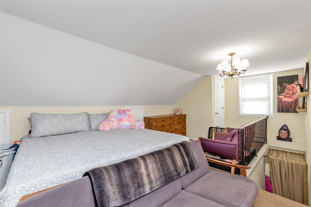 Bedroom, Chandelier, Interior