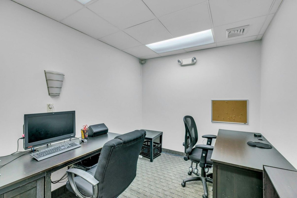 Home Office, Interior, Recessed Lighting