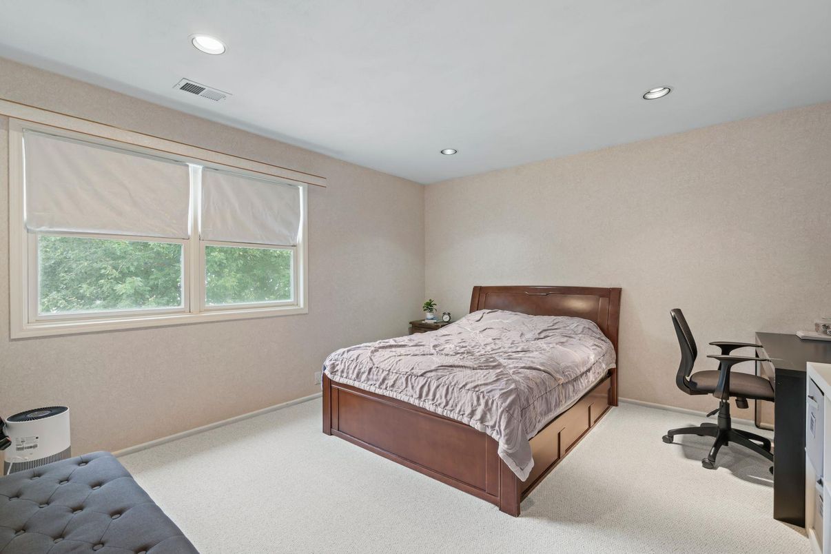 Bedroom, Home Office, Interior, Recessed Lighting