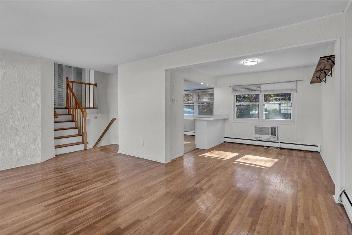 Empty room, Interior, Wood Texture Flooring