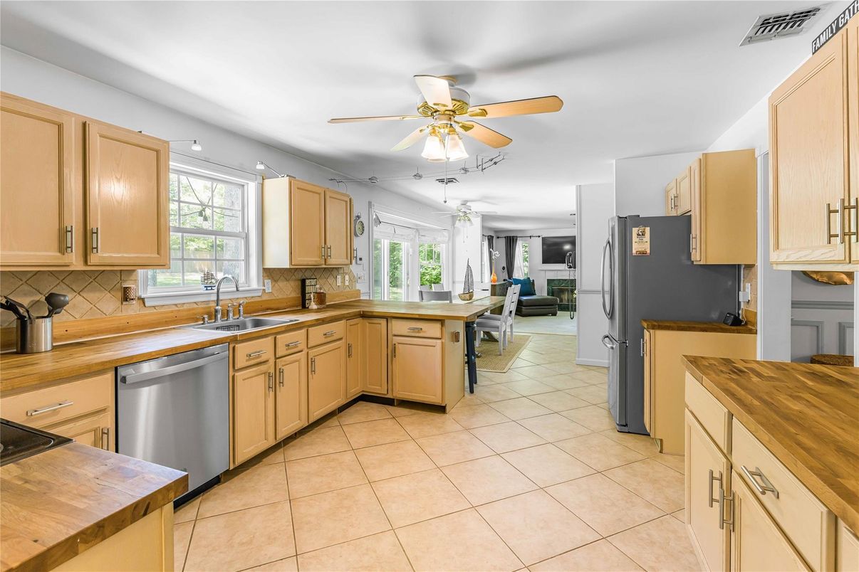 Dining room, Interior, Kitchen