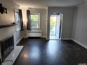 Empty room, Fireplace, Interior, Wood Texture Flooring