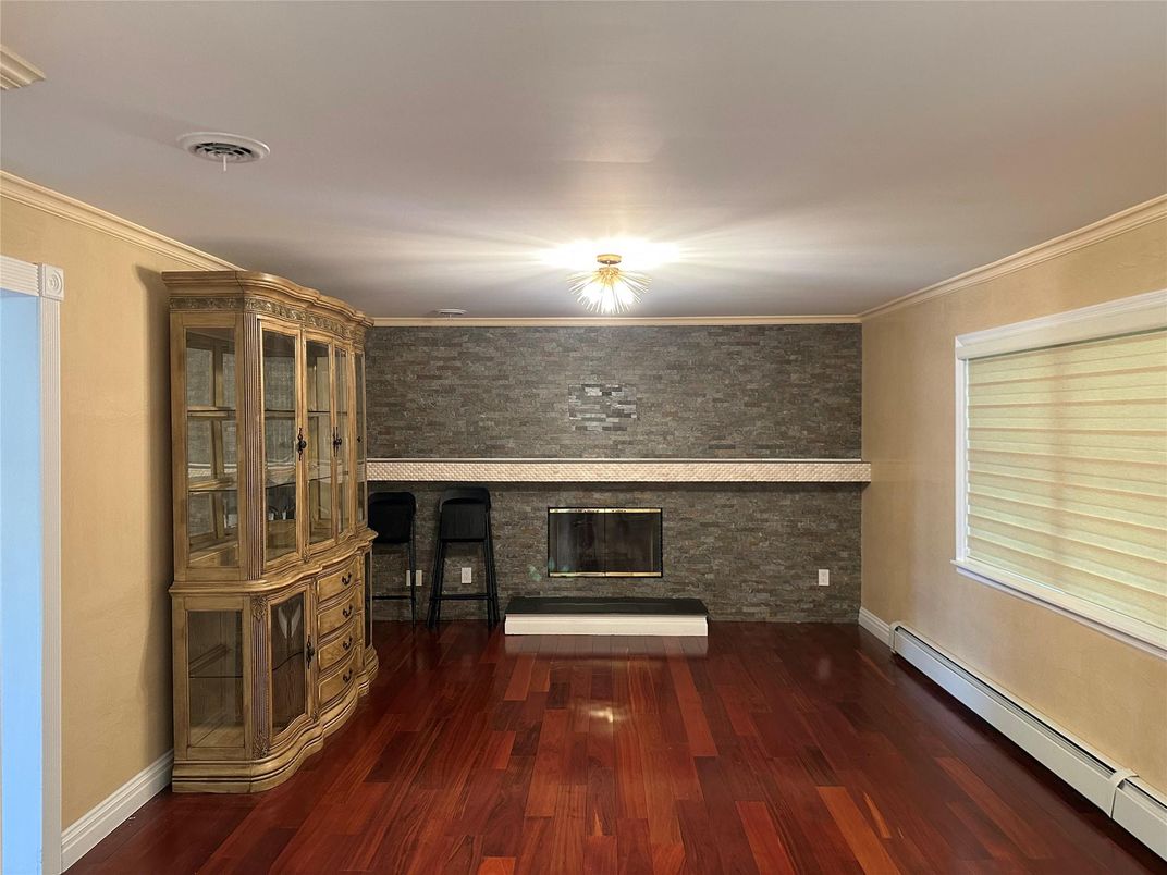 Fireplace, Interior, Wood Texture Flooring