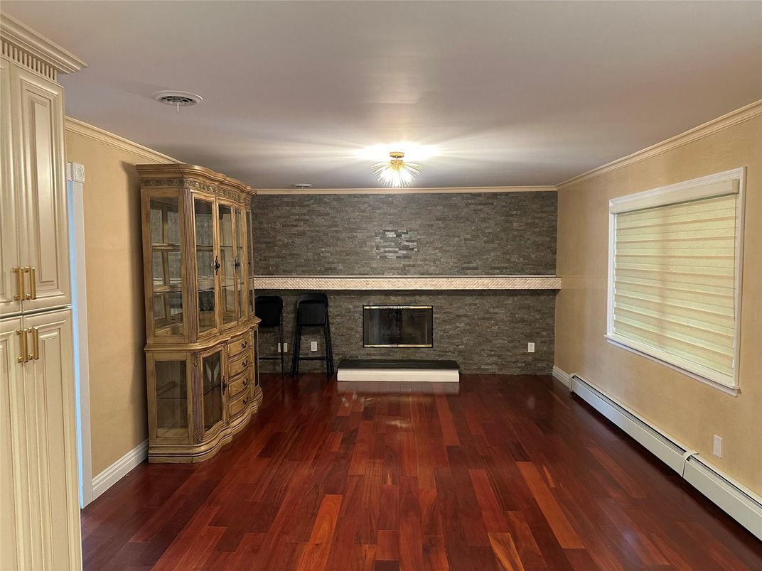 Fireplace, Interior, Wood Texture Flooring