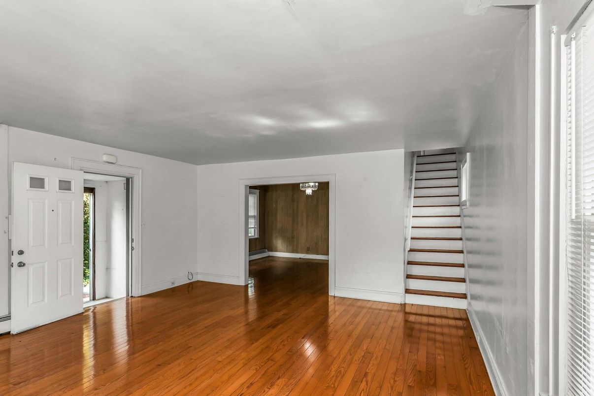 Empty room, Interior, Wood Texture Flooring