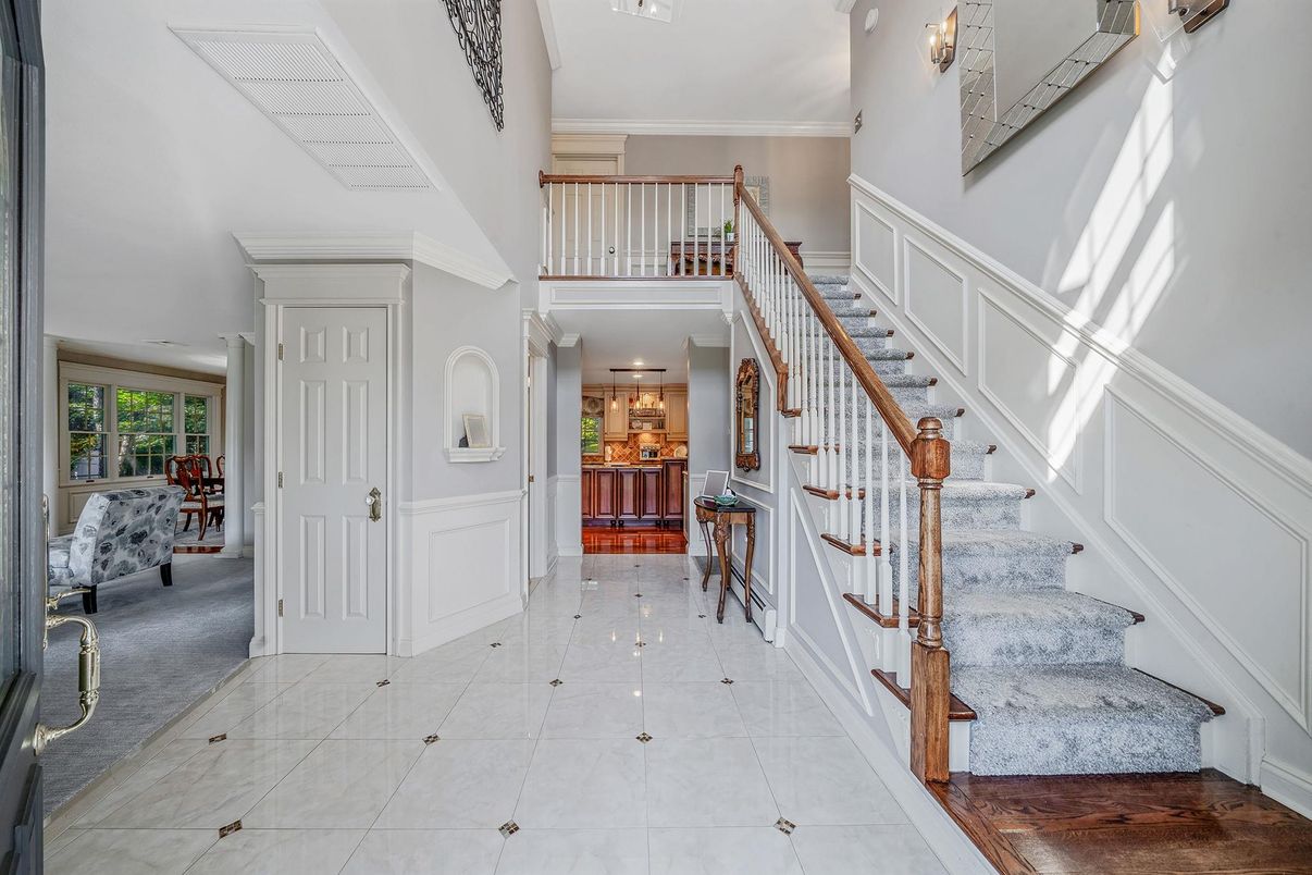 Interior, Marble, Recessed Lighting