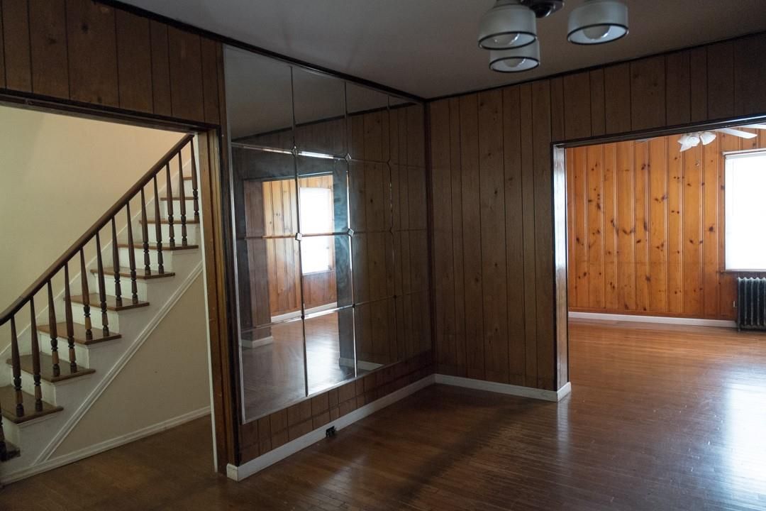 Empty room, Interior, Wood Texture Flooring, Wooden Walls