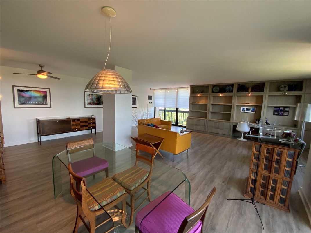 Interior, Living room, Pendant Lights, Wood Texture Flooring