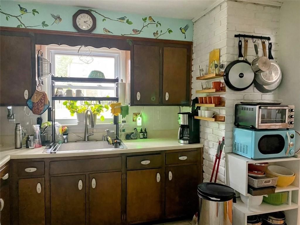 Interior, Kitchen, Stone Walls