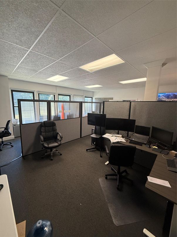 Home Office, Interior, Recessed Lighting