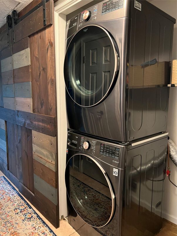Interior, Utility Closets, Washer, Wooden Walls