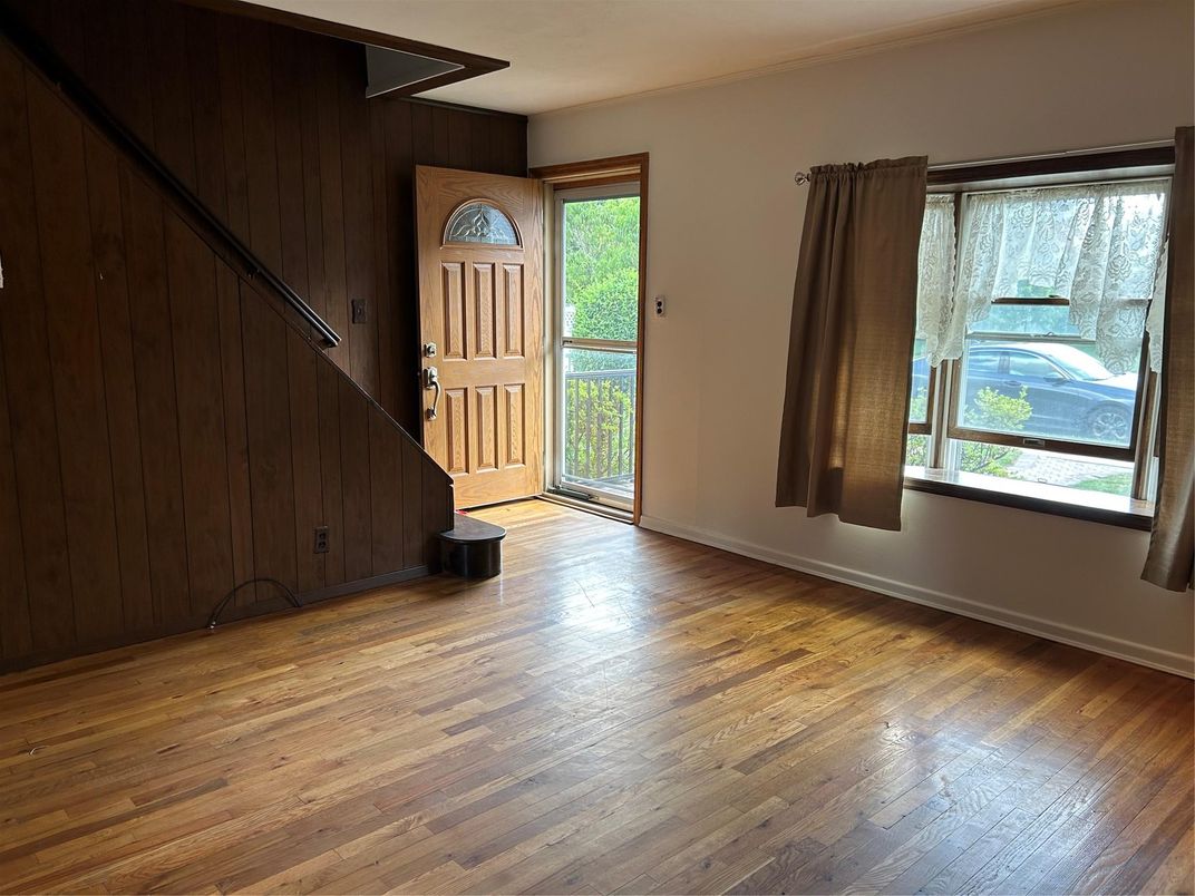 Empty room, Interior, Wood Texture Flooring, Wooden Walls