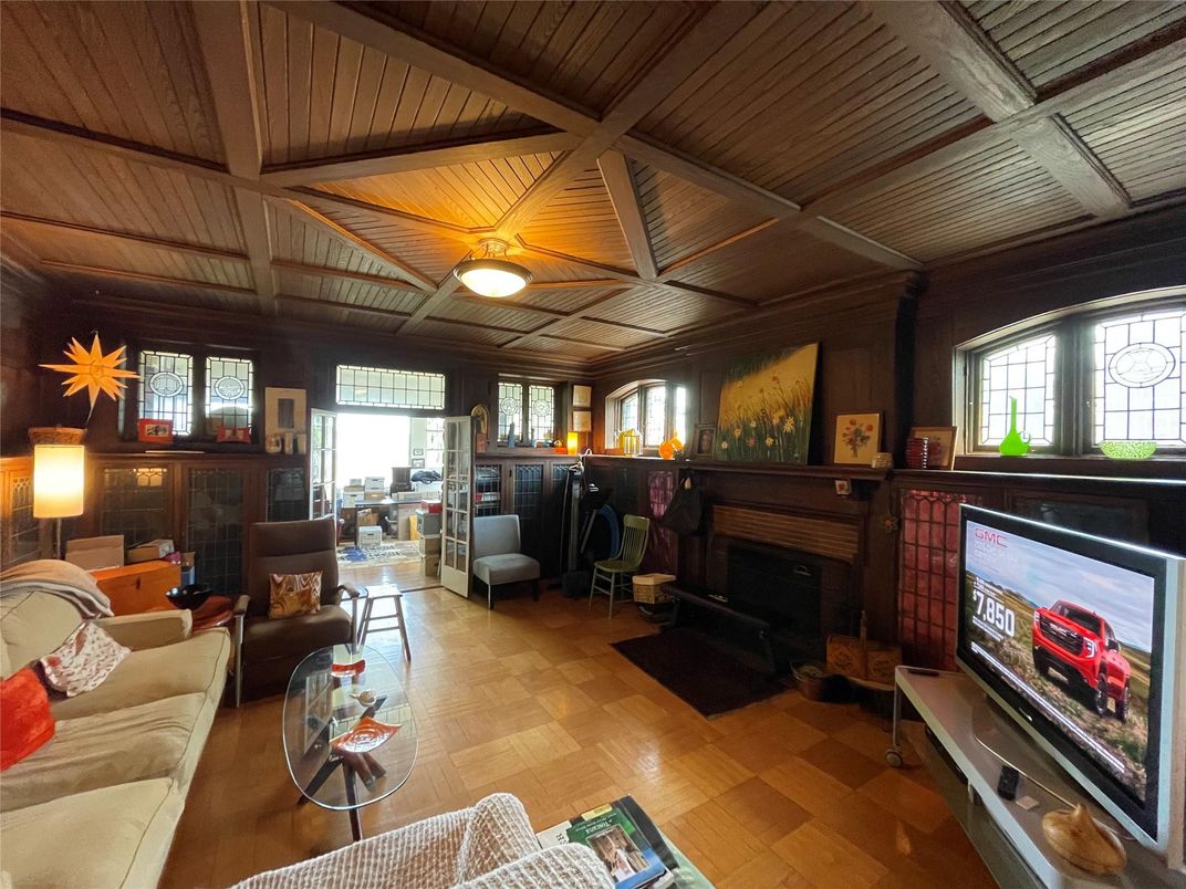 Fireplace, Interior, Living room, Wooden Beams, Wooden Ceilings, Wood Texture Flooring, Wooden Walls