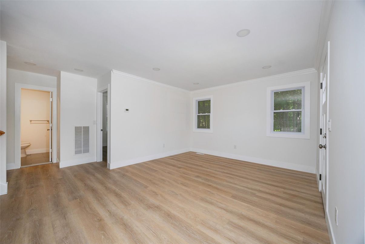 Empty room, Interior, Wood Texture Flooring
