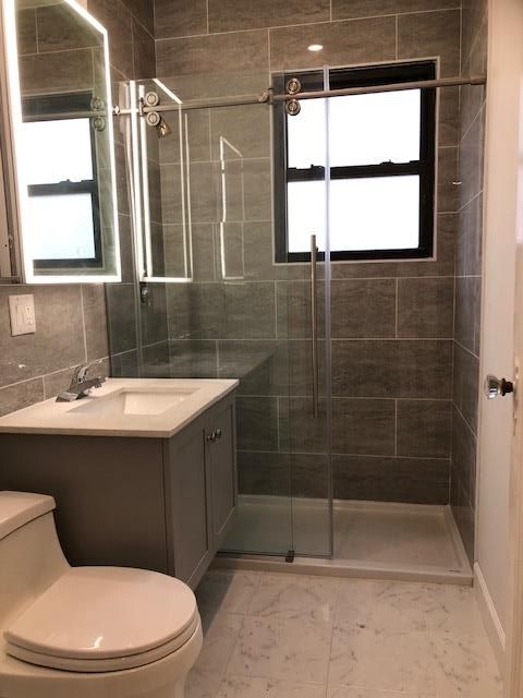 Bathroom, Glass Shower, Interior, Marble