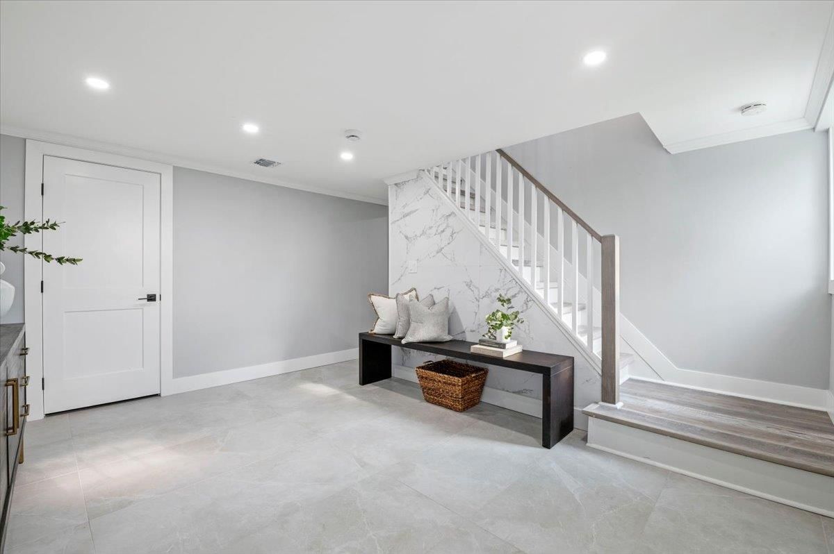 Interior, Marble Walls, Recessed Lighting
