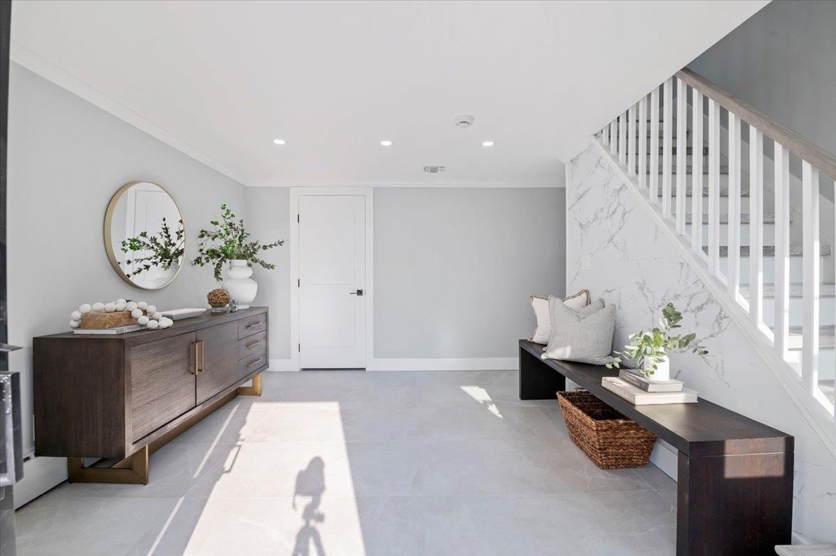 Interior, Marble Walls, Recessed Lighting