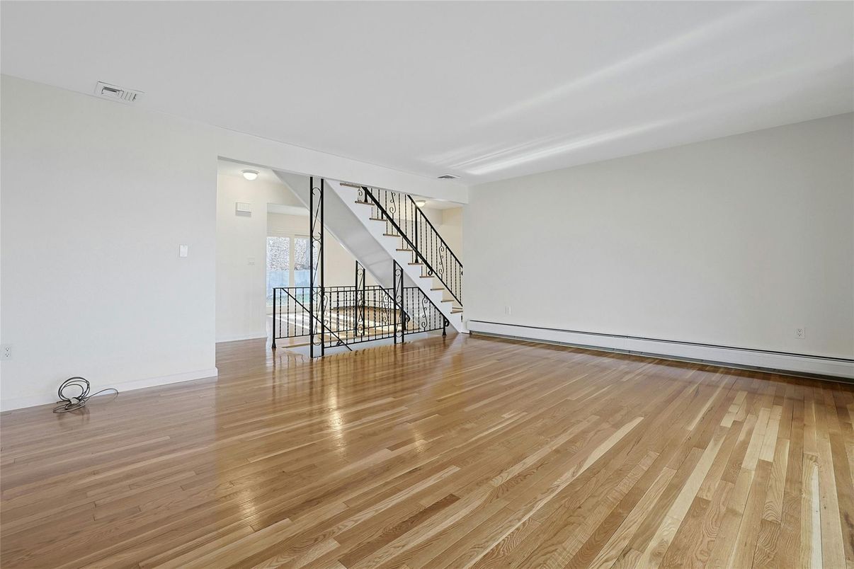 Empty room, Interior, Wood Texture Flooring