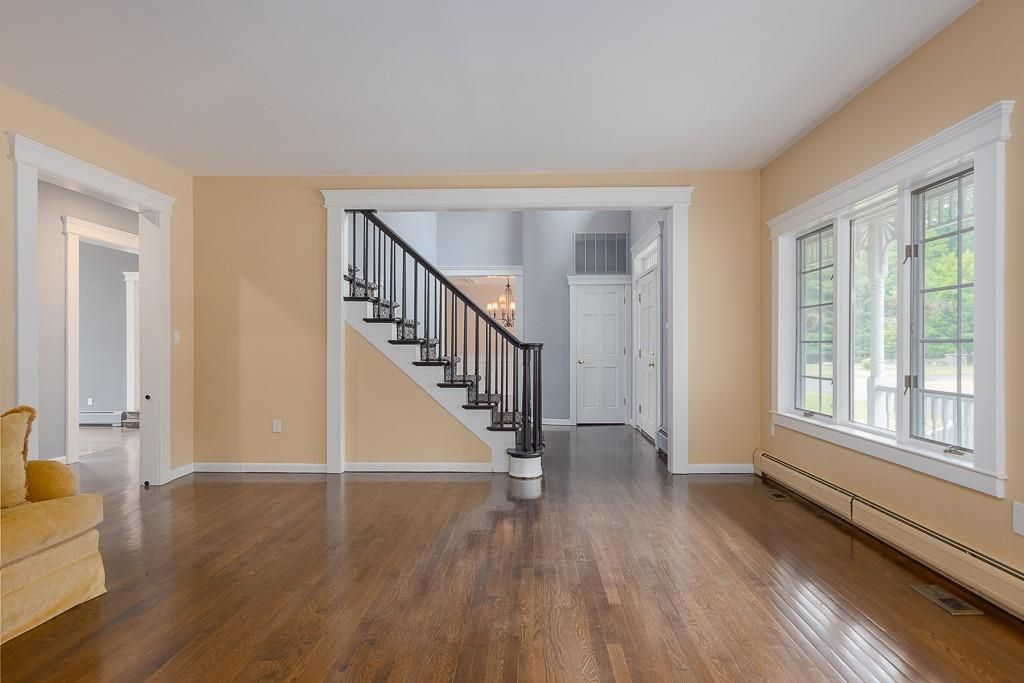 Empty room, Interior, Wood Texture Flooring