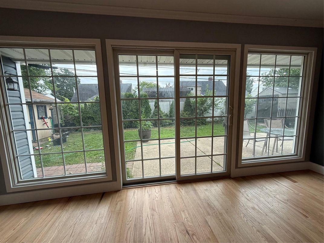 Empty room, Interior, Sun Room, Wood Texture Flooring