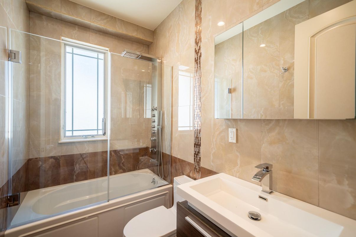 Bathroom, Glass Shower, Interior