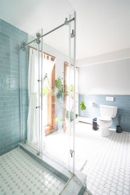 Bathroom, Glass Shower, Interior