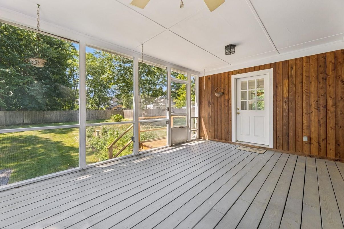 Interior, Sun Room, Wood Texture Flooring, Wooden Walls