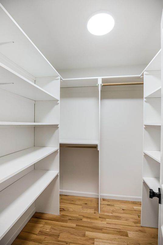 Interior, Recessed Lighting, Walk-in Closets, Wood Texture Flooring