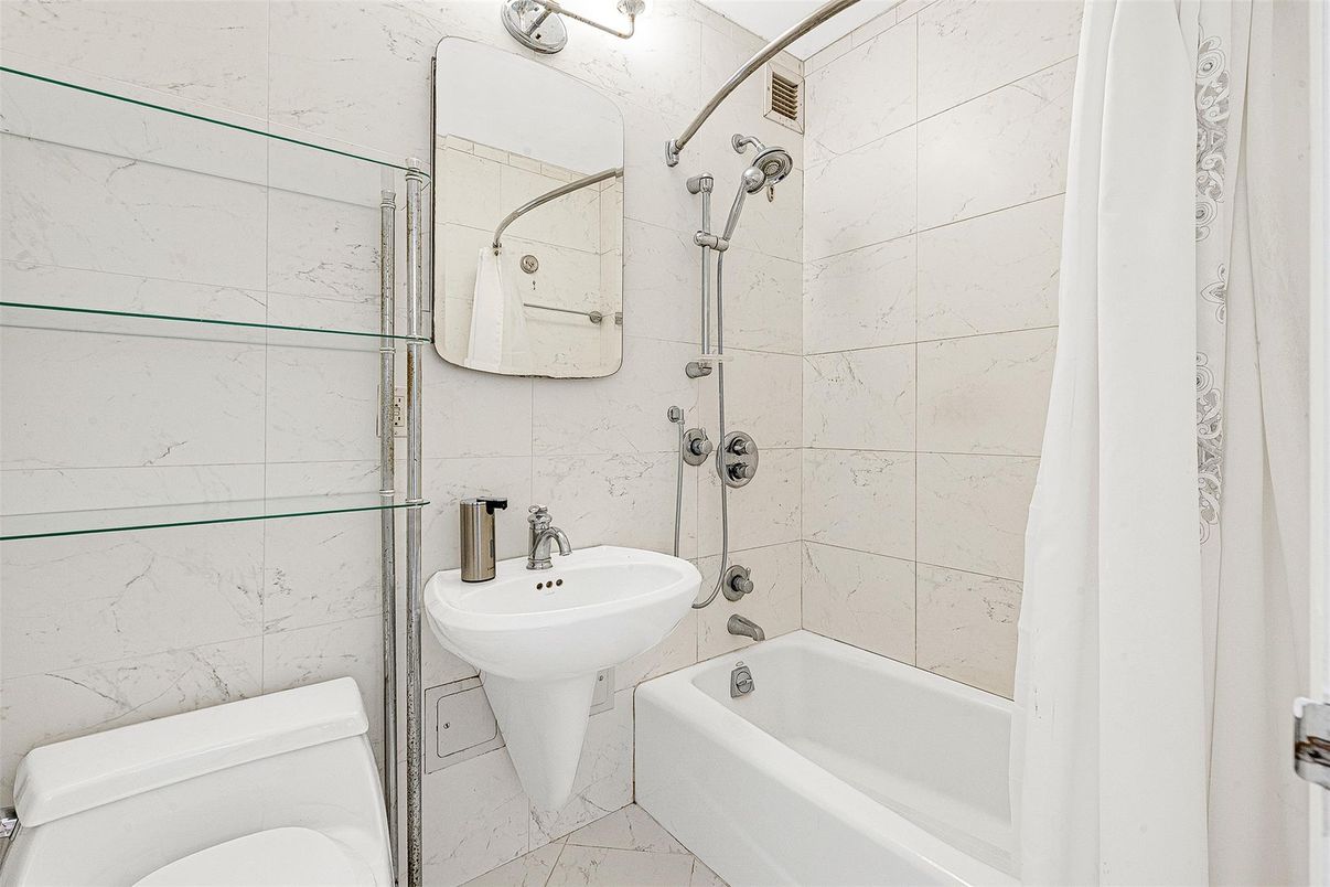 Bathroom, Interior, Marble Walls
