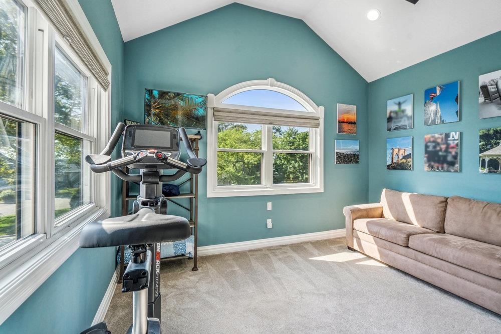 Fitness Equipment, Interior, Recessed Lighting
