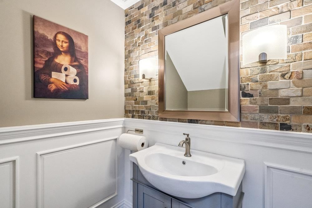 Bathroom, Interior, Stone Walls