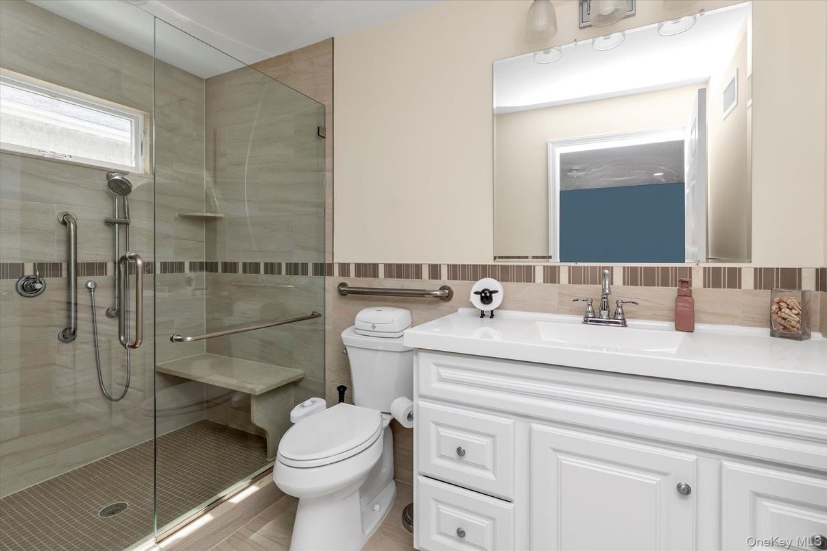 Bathroom, Glass Shower, Interior