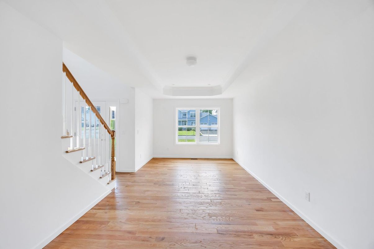Empty room, Interior, Wood Texture Flooring