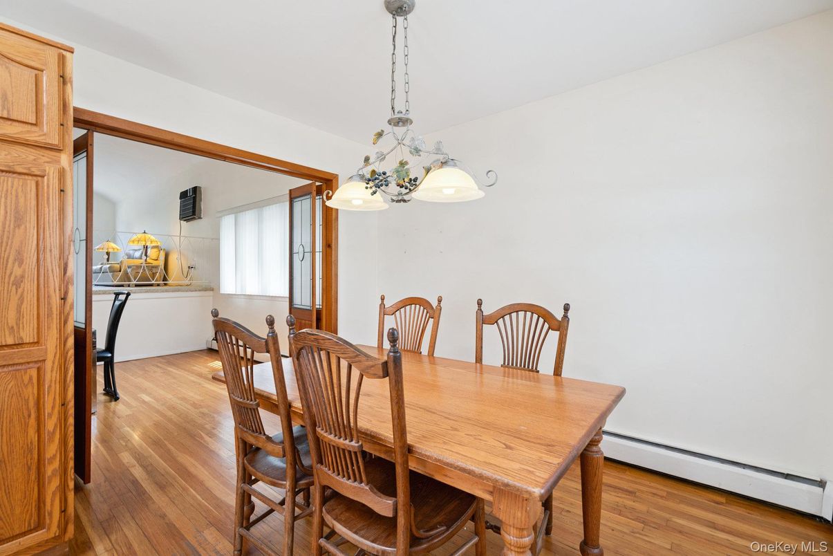 Chandelier, Dining room, Interior, Pendant Lights, Wood Texture Flooring