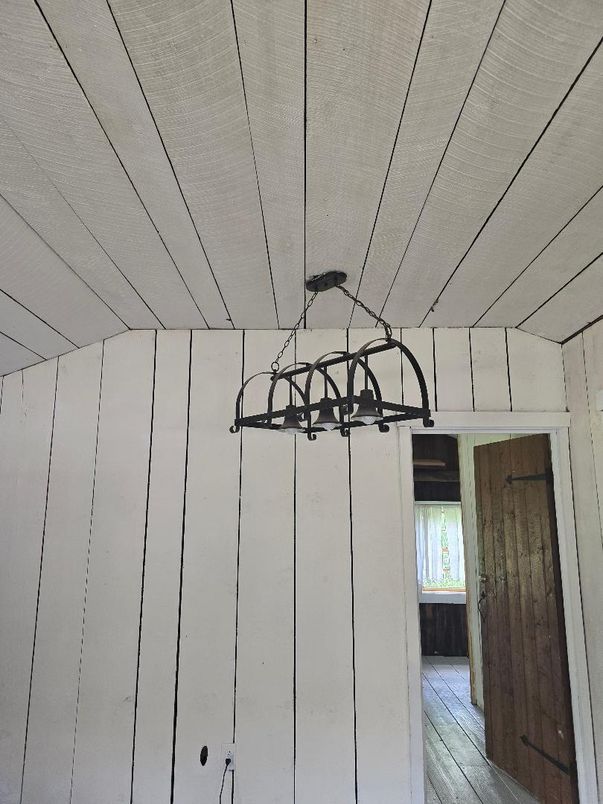 Chandelier, Interior, Wood Texture Flooring