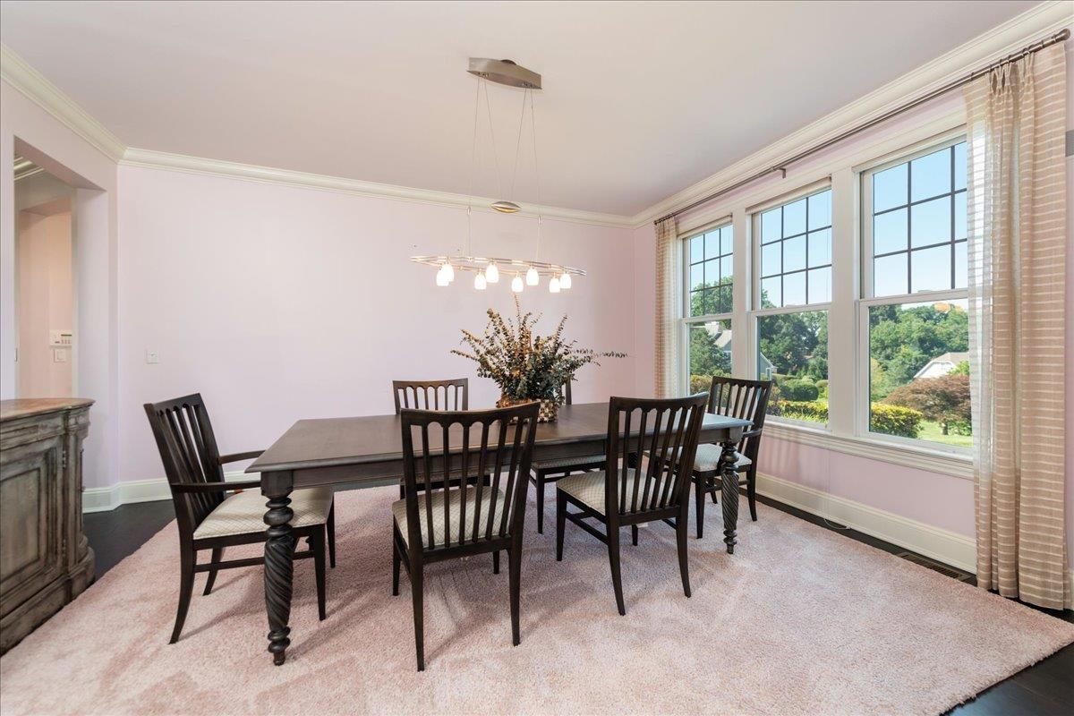 Dining room, Interior, Pendant Lights