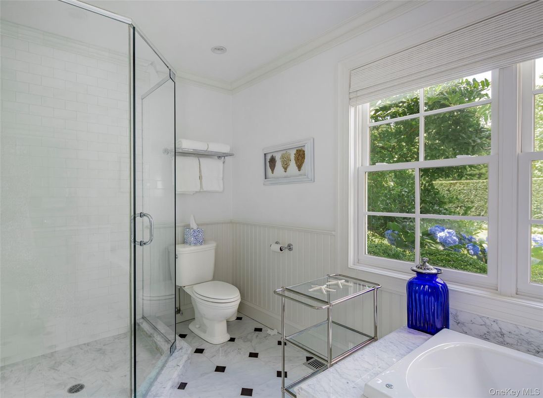 Bathroom, Glass Shower, Interior, Marble