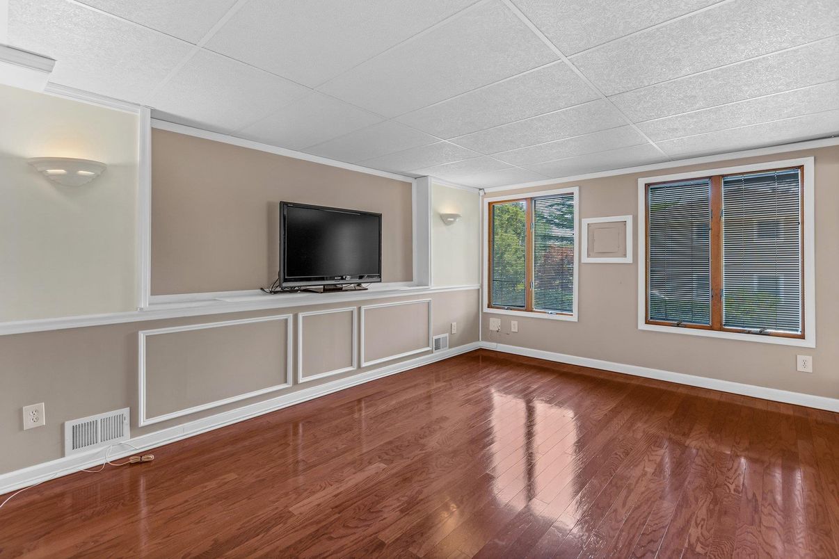 Empty room, Interior, Wood Texture Flooring