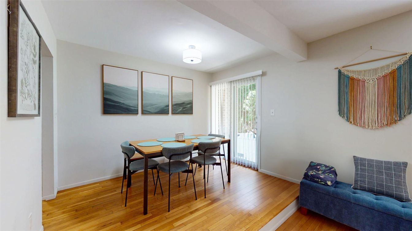 Dining room, Interior, Wood Texture Flooring