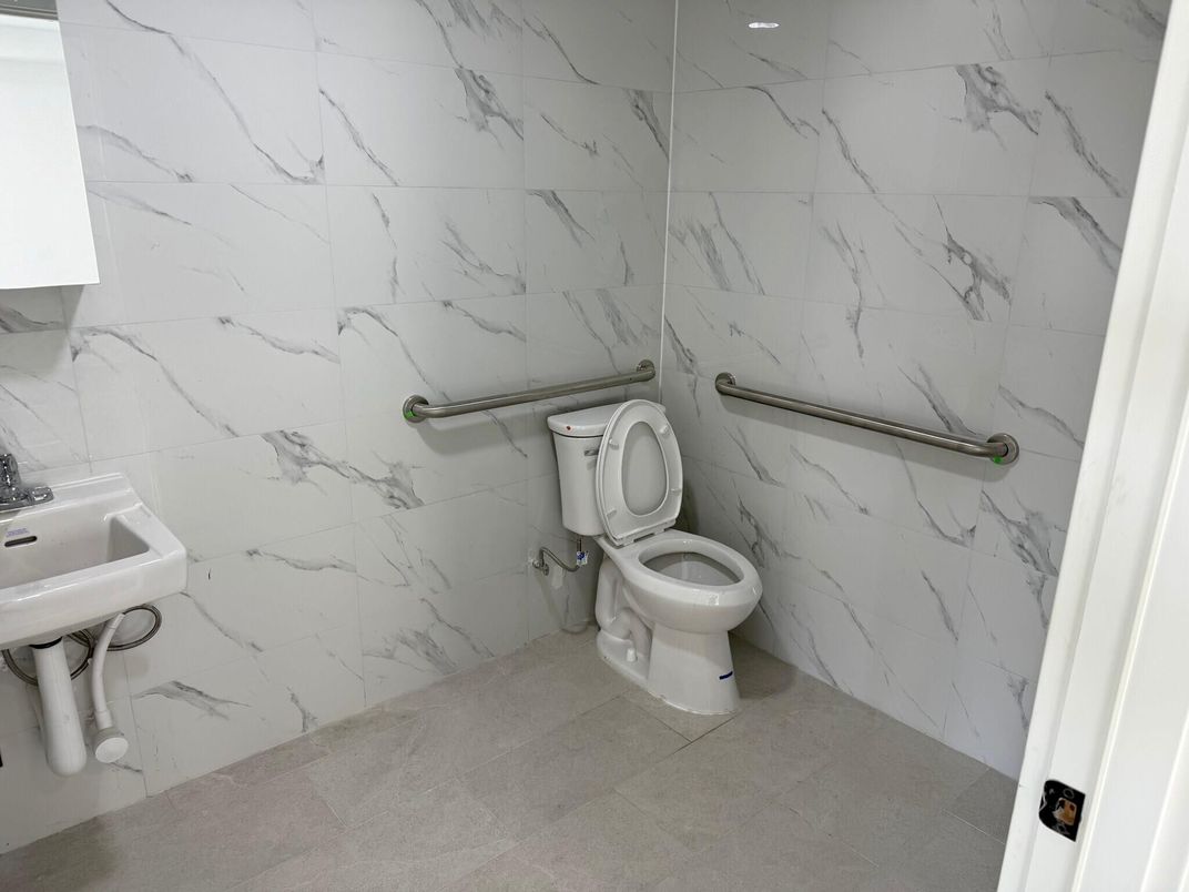 Bathroom, Interior, Marble Walls