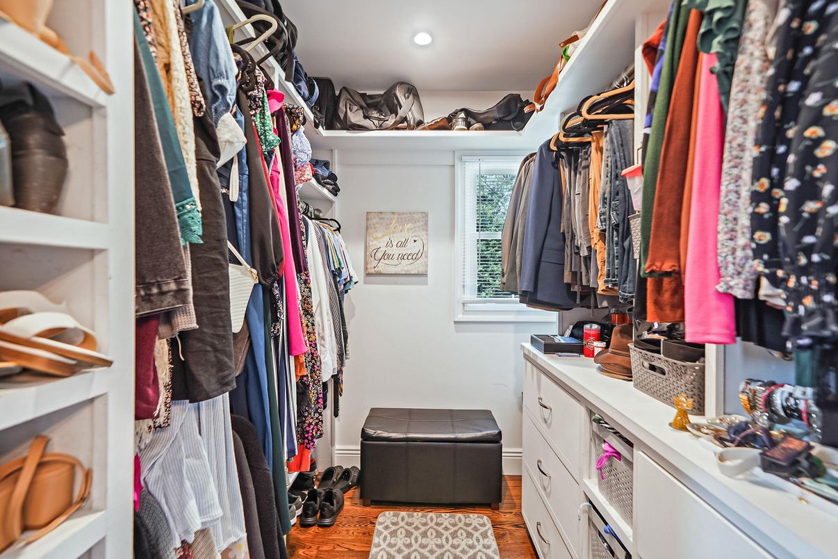 Interior, Recessed Lighting, Walk-in Closets, Wood Texture Flooring