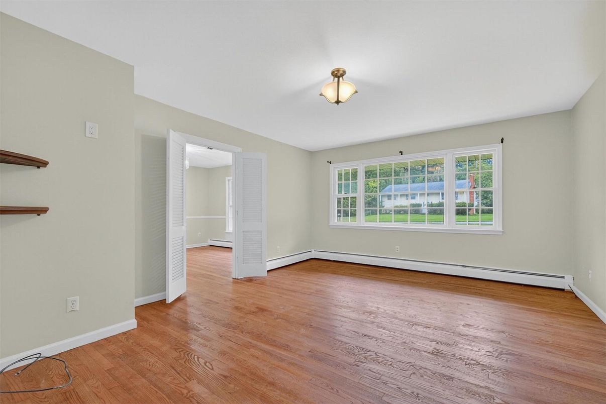 Empty room, Interior, Wood Texture Flooring