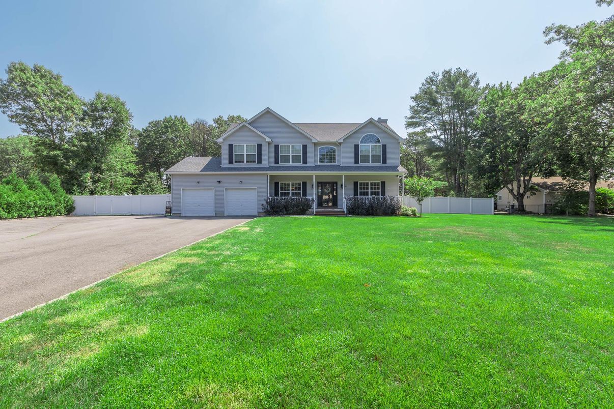 Attached, Backyard, Exterior, Facade, Farmhouse