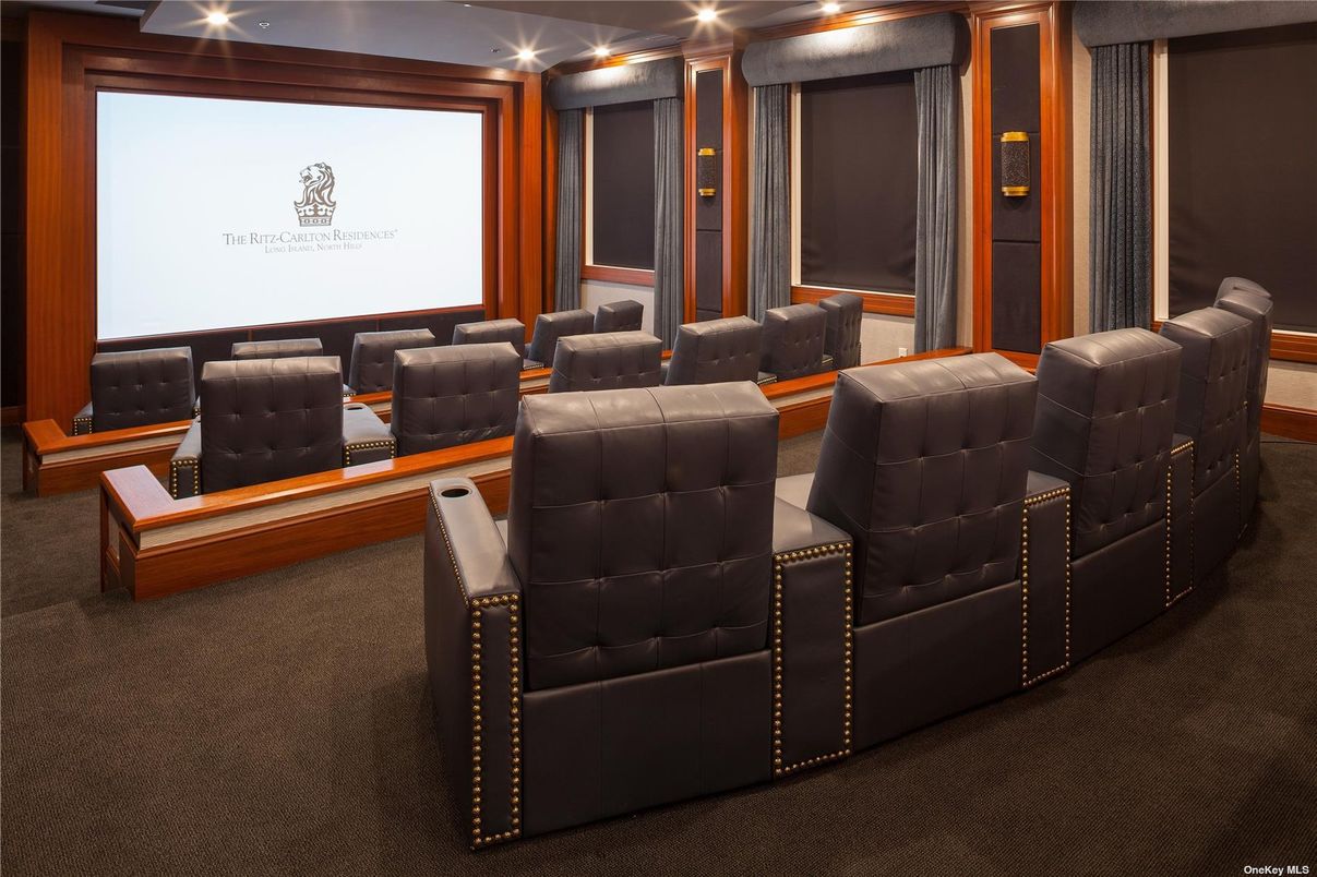 Home Theatre Room, Interior, Projection Screen, Recessed Lighting, Theatre Room