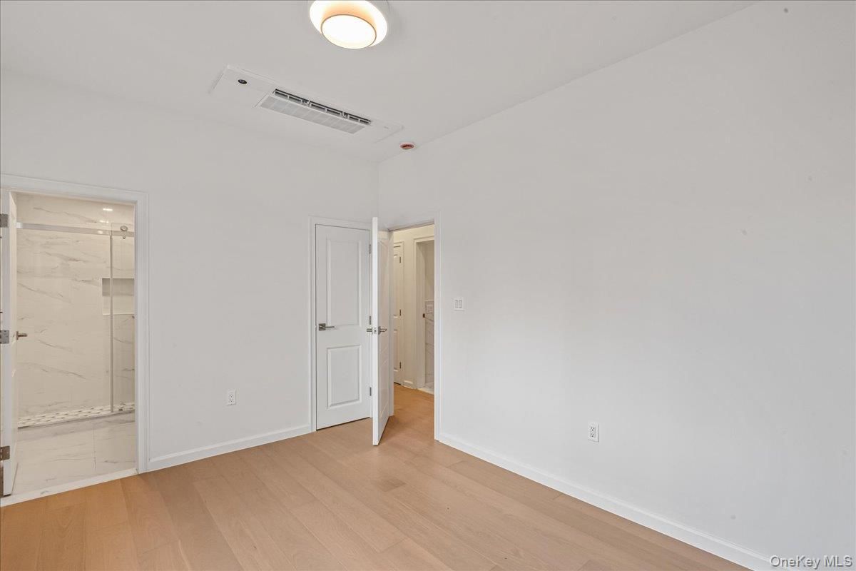 Empty room, Interior, Marble Walls, Wood Texture Flooring