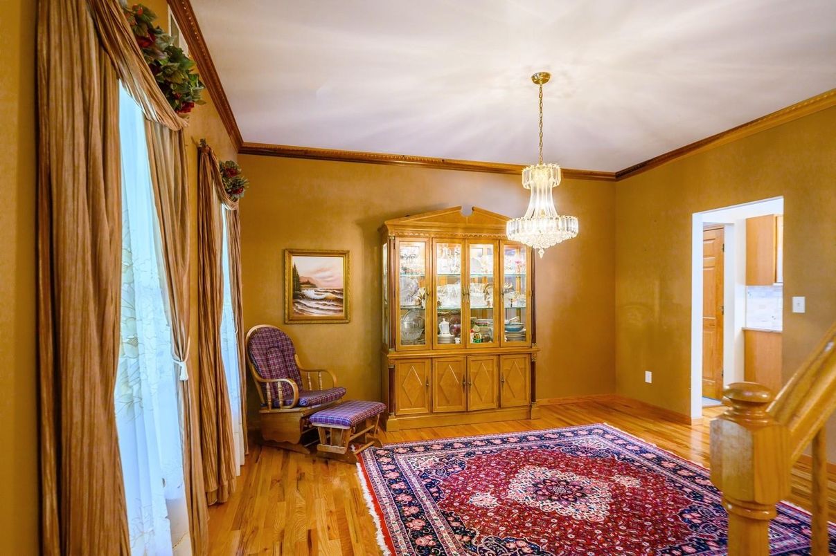 Chandelier, Interior, Wood Texture Flooring