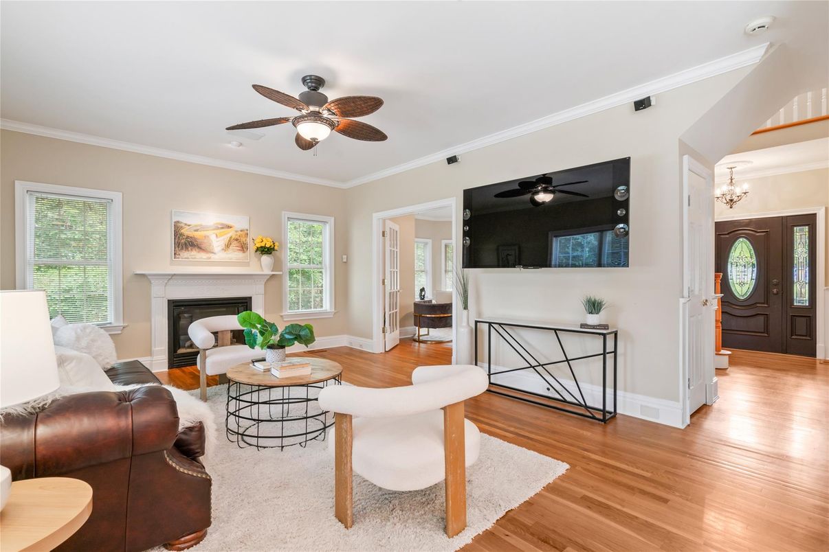 Fireplace, Interior, Living room, Wood Texture Flooring